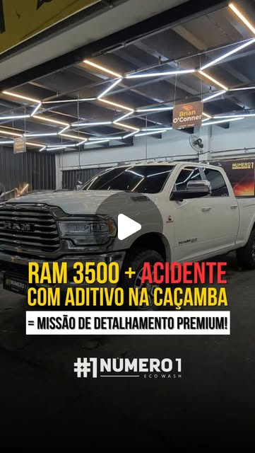 Lavagem com snow foam