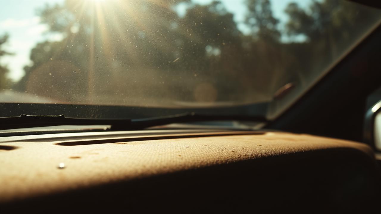 Sol de Manaus resseca o painel do seu carro